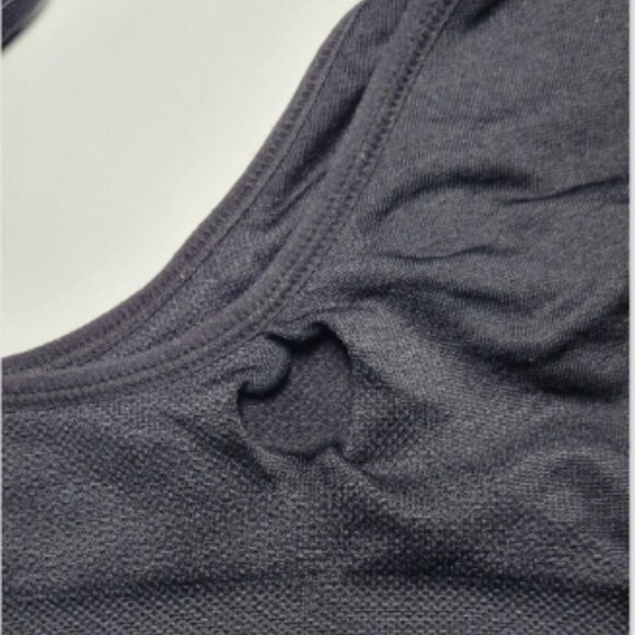 Puma Womens Black Athletic Exercise Sports Bra Size Medium - Picture 4 of 10